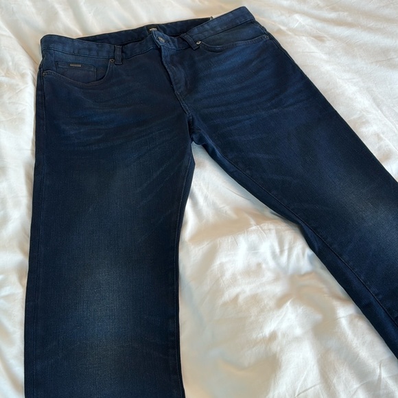 Boss. Dark wash jeans - Picture 1 of 3